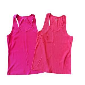 Maurices women's size XL. Lot of 2.  Racer backer ribbed tank tops.